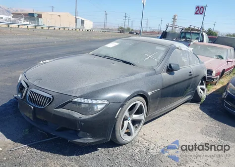 2008 BMW 650I z USA, uszkodzony, nr VIN WBAEA53598CV91461